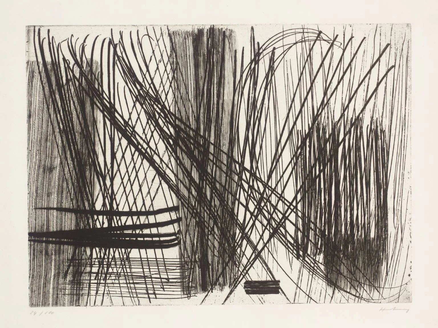 "24" Etching on paper 1953