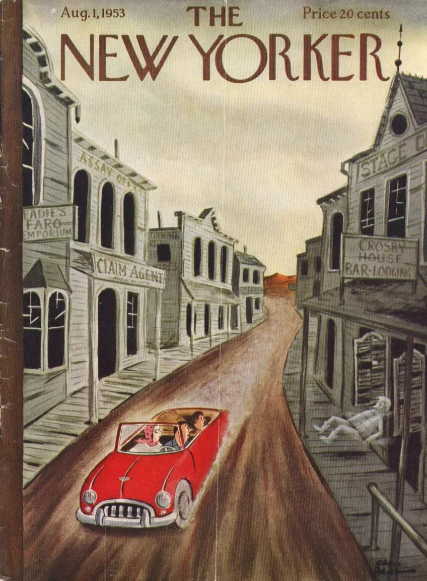 Charles Addams New Yorker, august 1, 1953