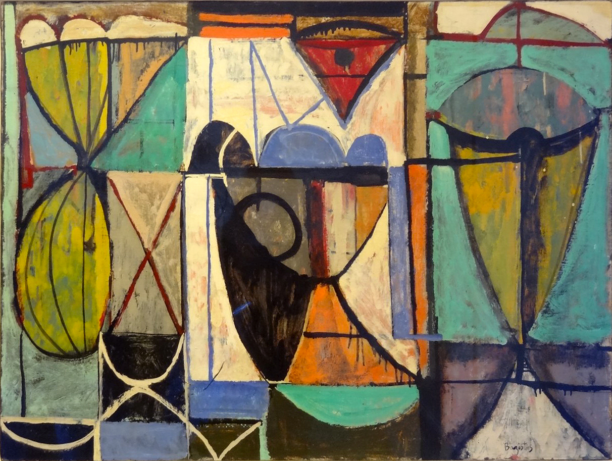 William-Baziotes, The Parachutists 1944