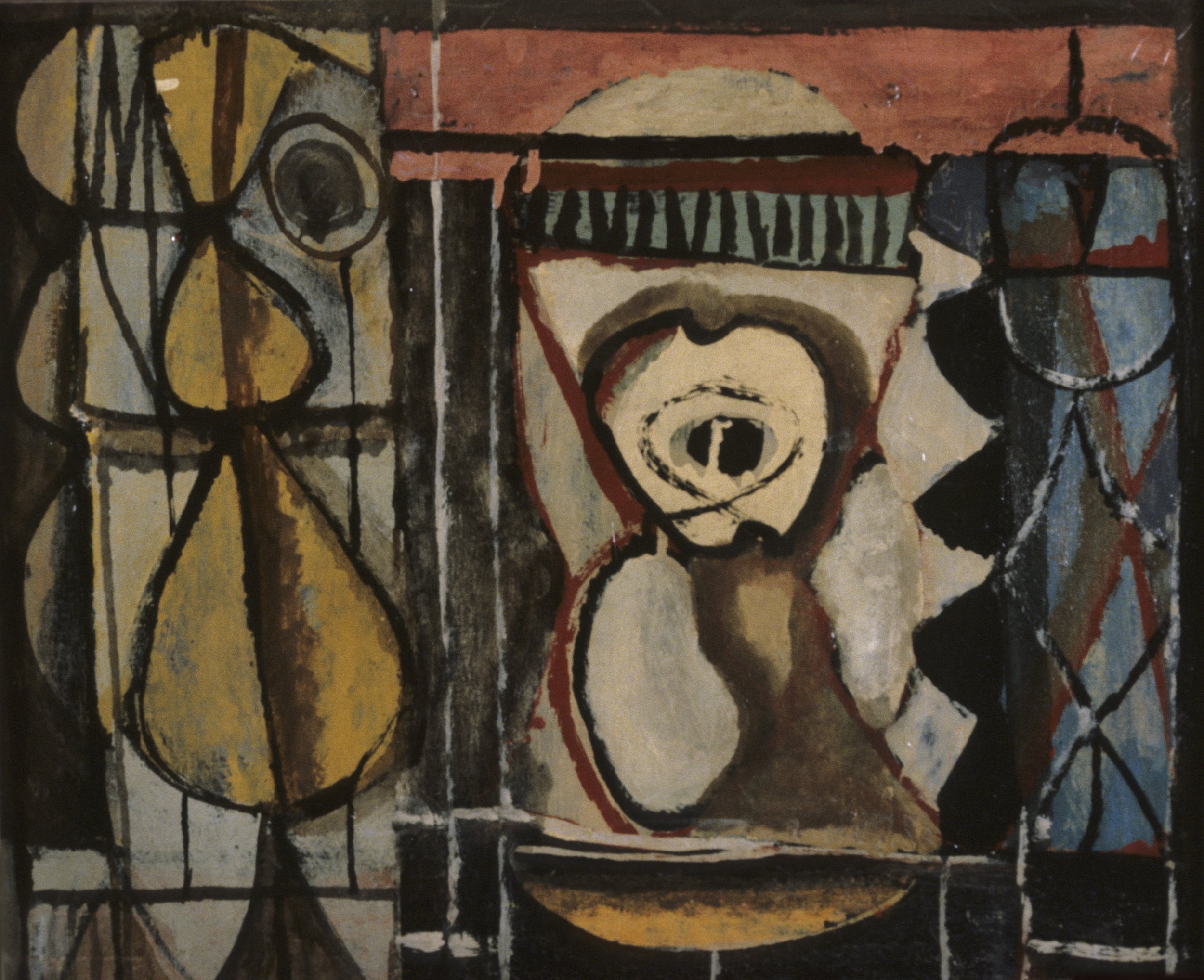 William Baziotes, The Schoolroom, 1943. Eli and Edythe Broad Art Museum, Gift of Clement Greenberg. © William Baziotes