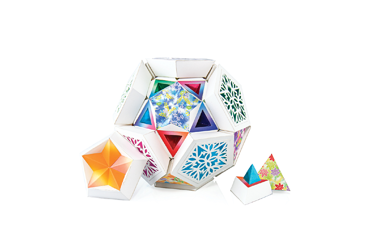 Magnetized Truncation and Stellation Ball - Jean Bolliger - Inspired Chroma Design