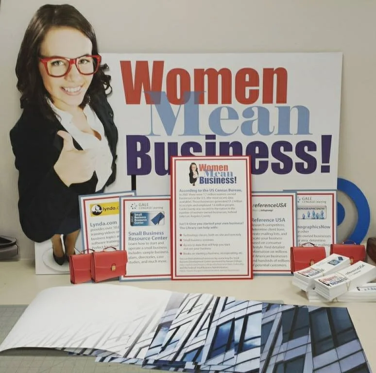 Women in Business Database Display