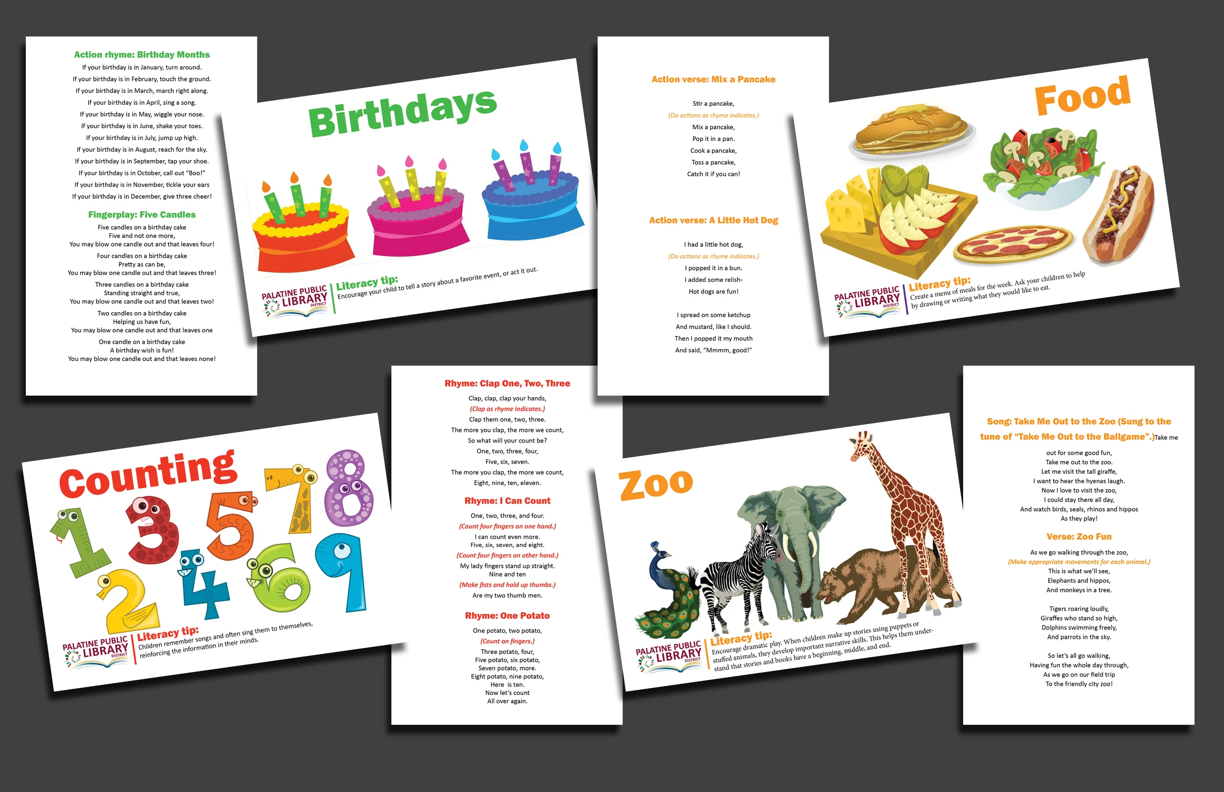 Storytime Bag Inserts