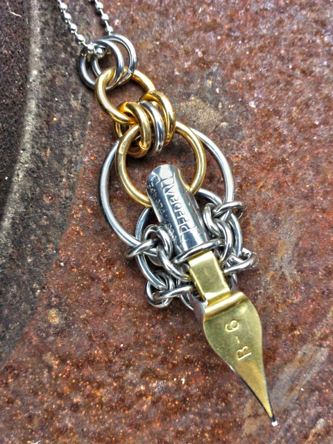 Torusphere® 'Pendantic' Steampunk Scribe Pendant