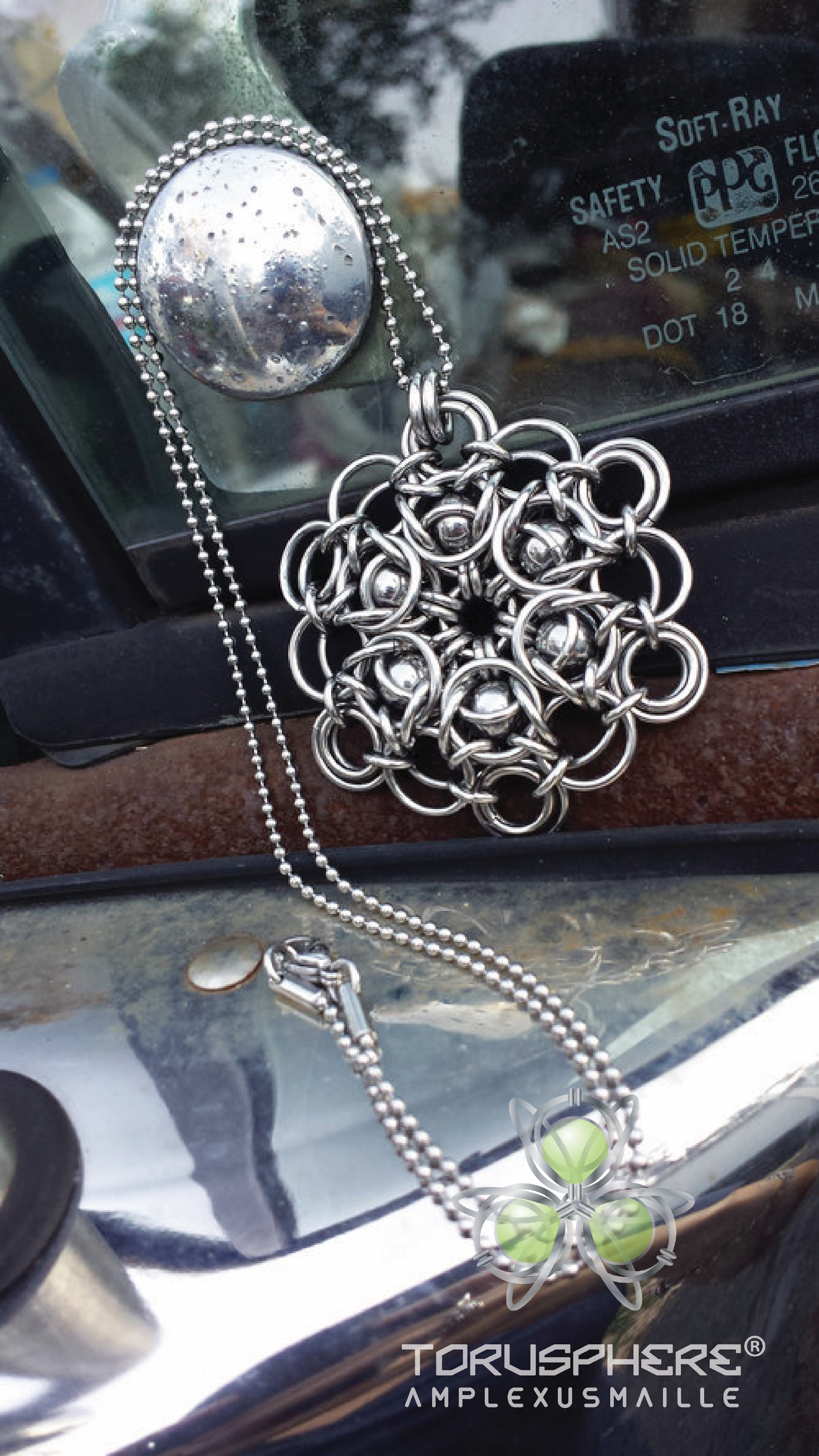 Torusphere® PolyHexaBloom Pendant