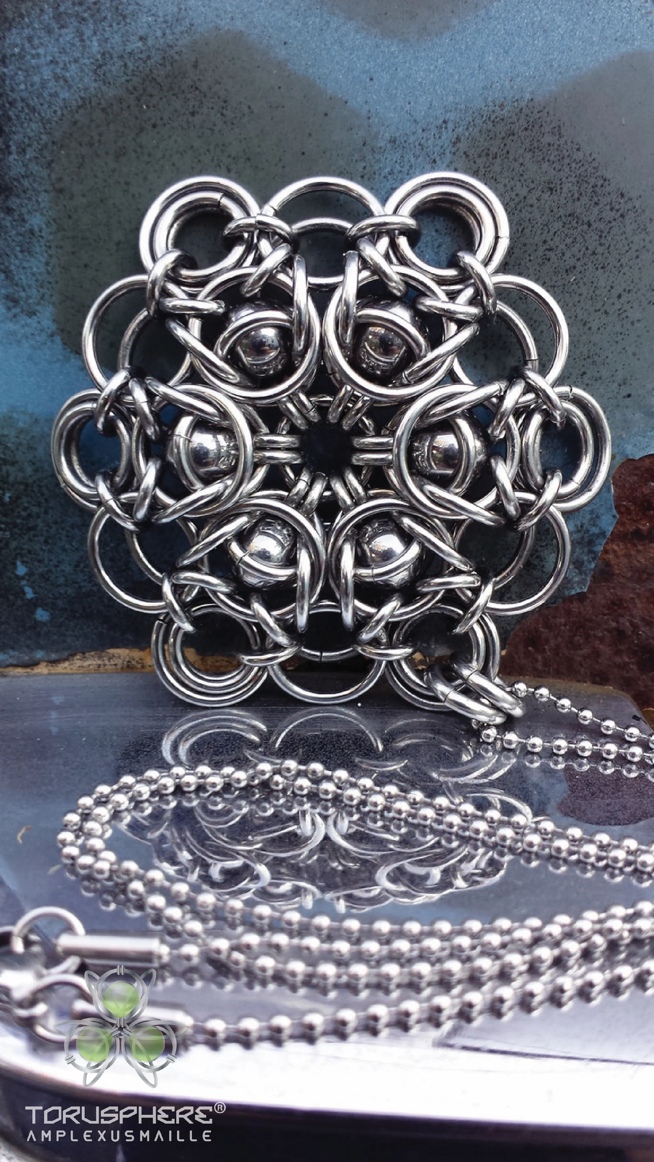 Torusphere® PolyHexaBloom Pendant