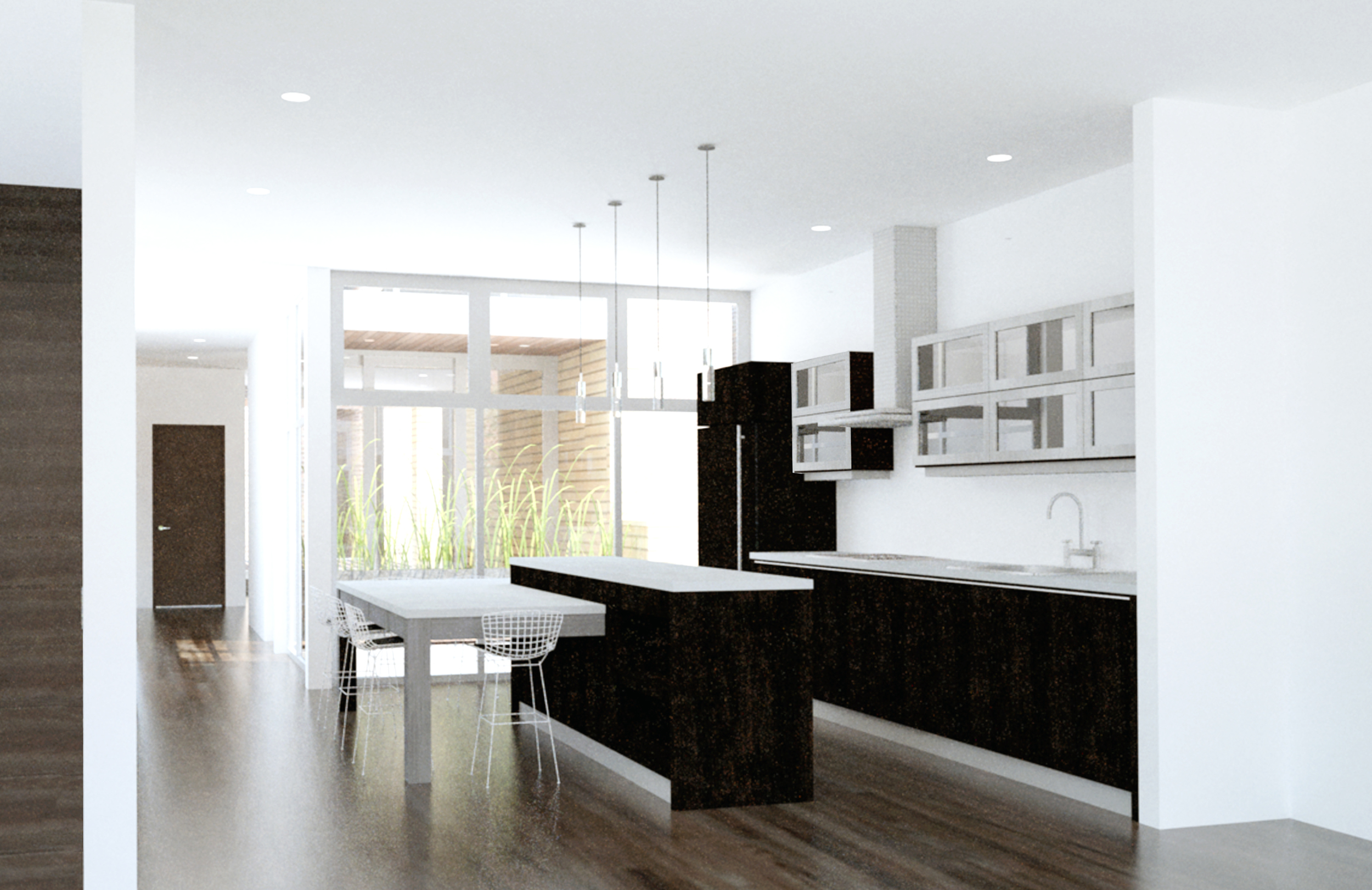 Ground Floor Unit Kitchen