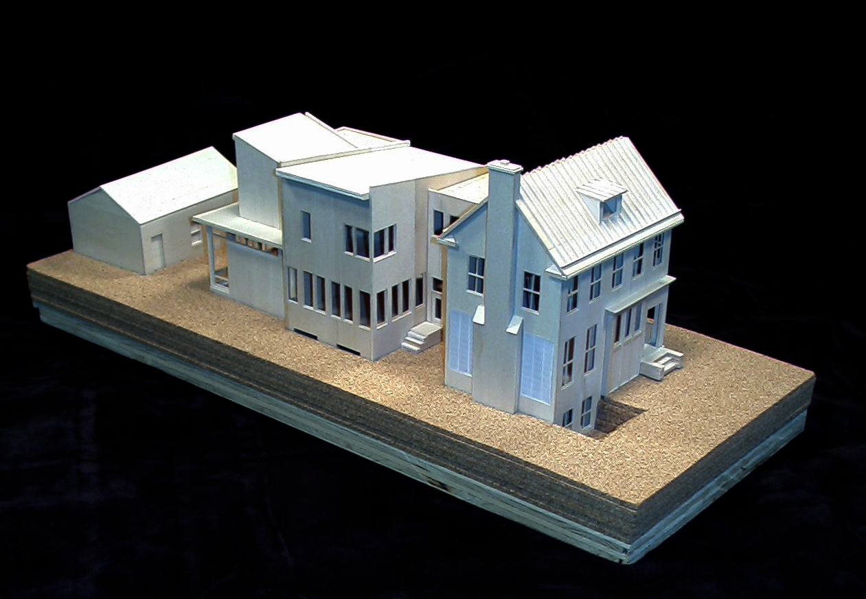 Model showing entire home