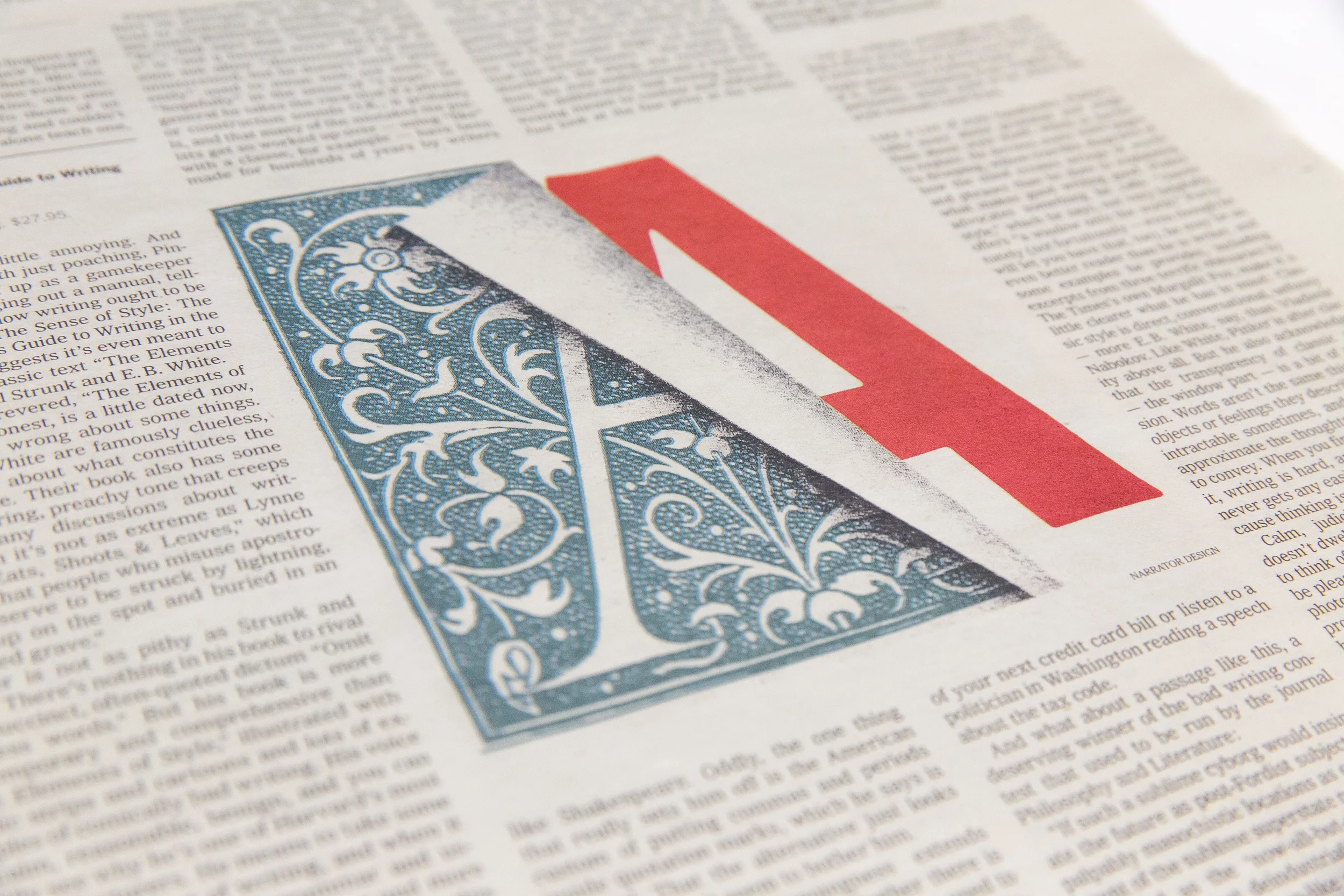 Illustration for Steven Pinker's The Sense of Style.