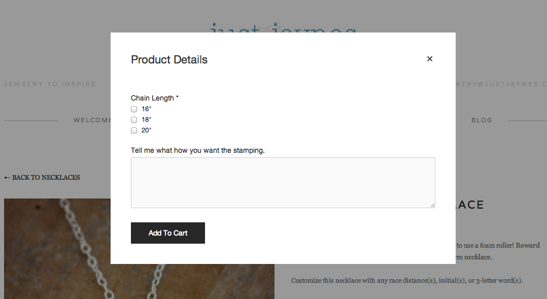 Customizing your necklace is easy! — JustJaynes - Sterling Silver Jewelry