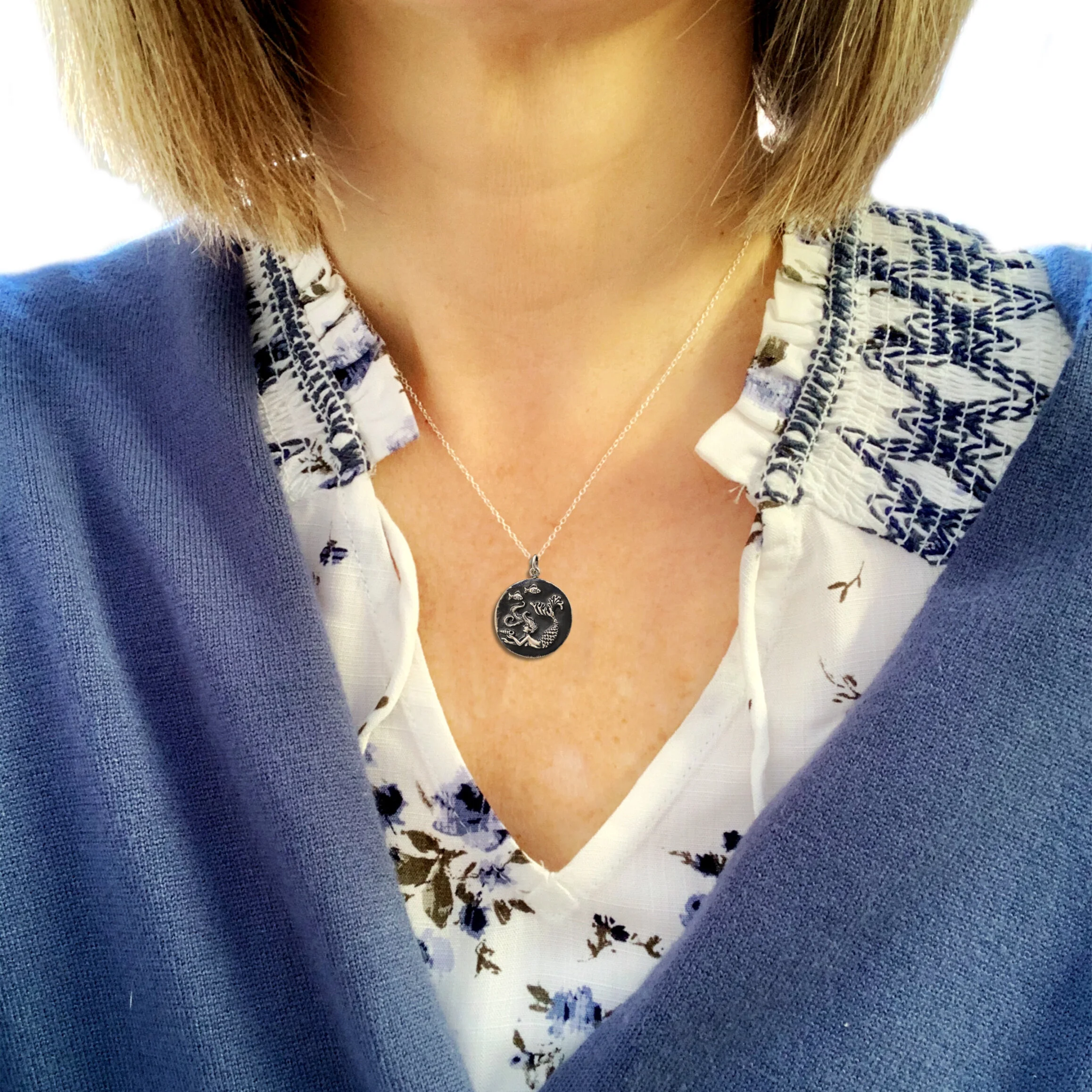 Mermaid Coin Necklace — JustJaynes 