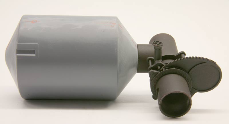 Goggle Valve mounter on Dust Washer from Walthers Blast Furnace Kit