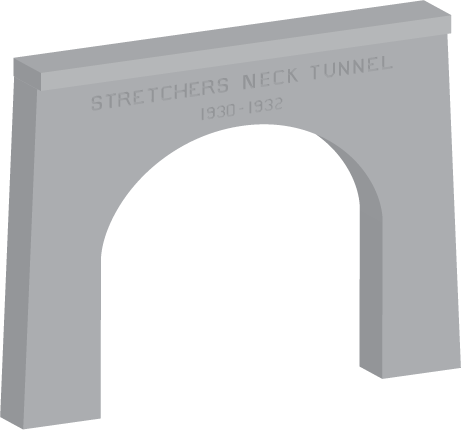 Details about   4270G Double Track Tunnel Portal HO Scale CSB NYC RP 1925 Detailed 