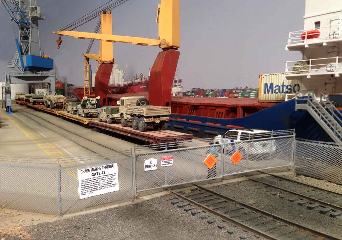 Adding operating gates is easy with this kit.