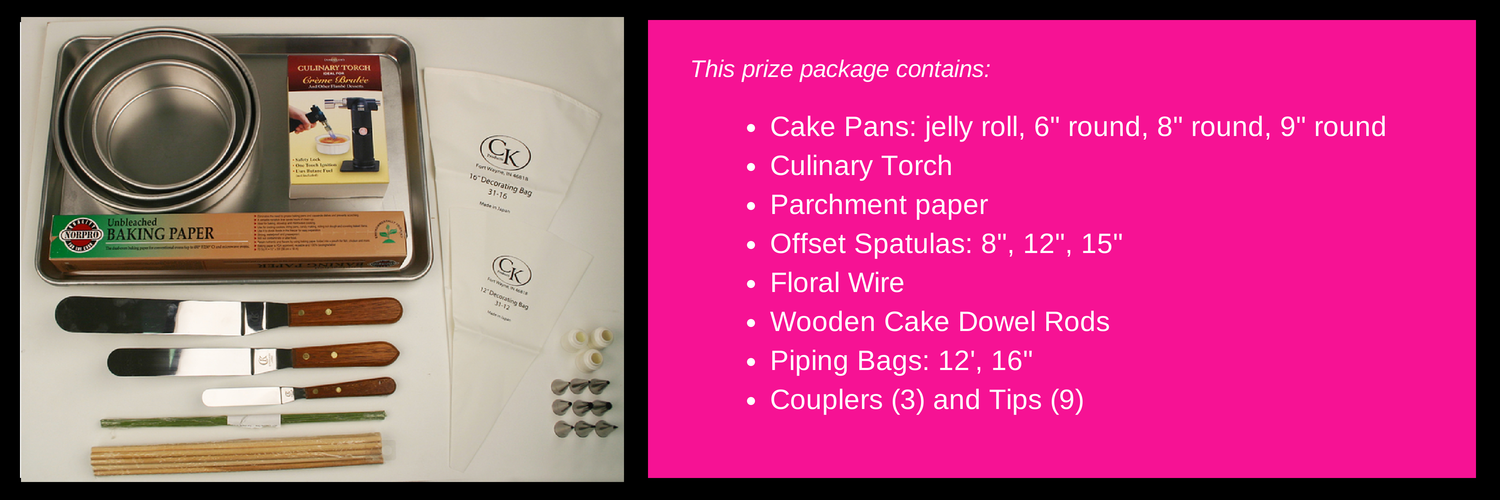 Enter below to win the prize package listed above valued at $100. This package will be awarded on September 4.