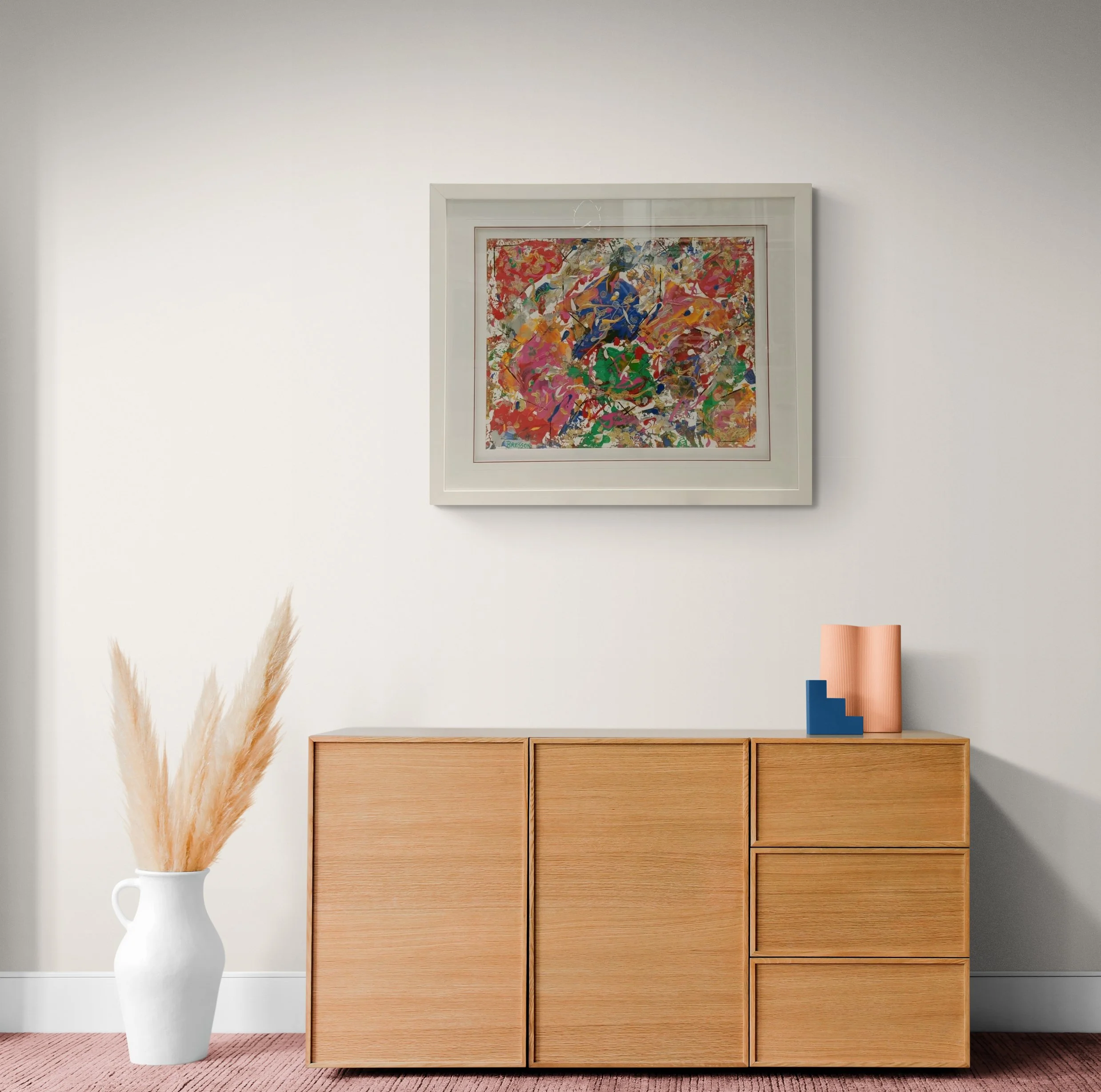 Conversation in Colour - 104cm x 88cm