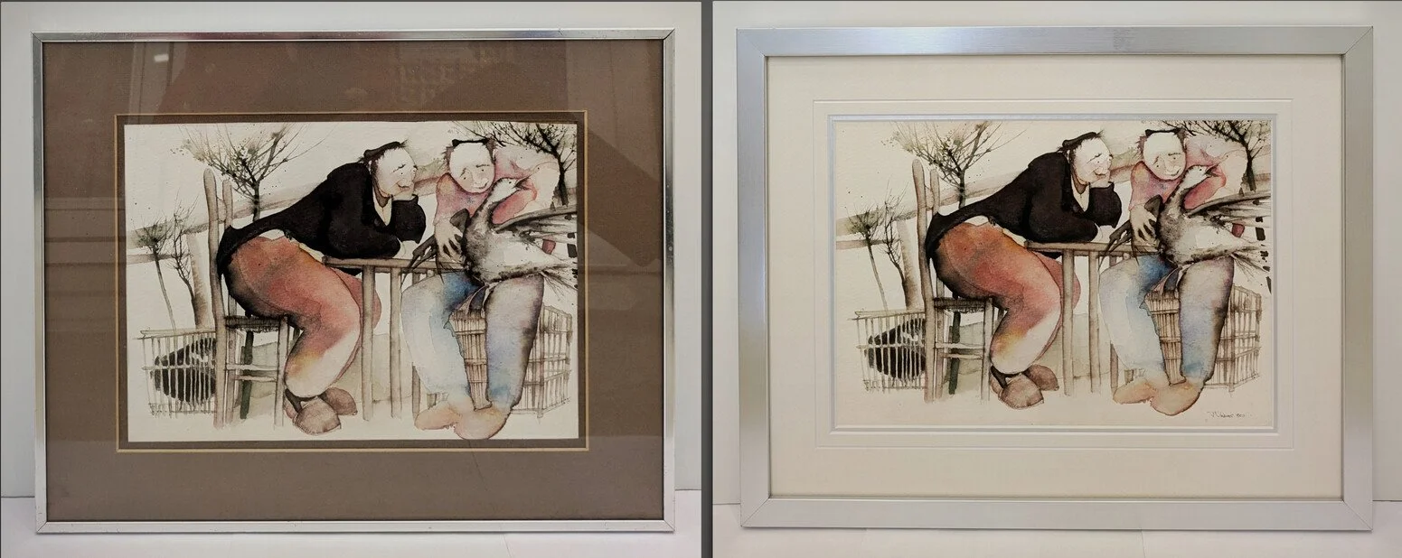 Artwork reframing & Repair Mosman | Art Reflection - Art Reflection ...