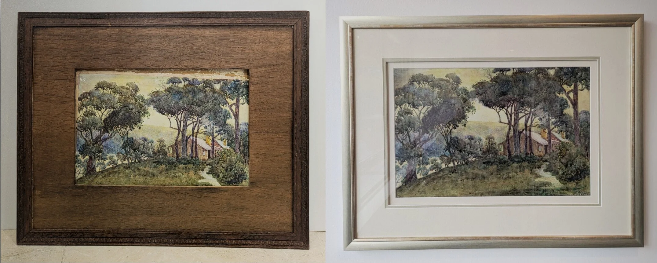 Artwork reframing & Repair Mosman | Art Reflection - Art Reflection ...