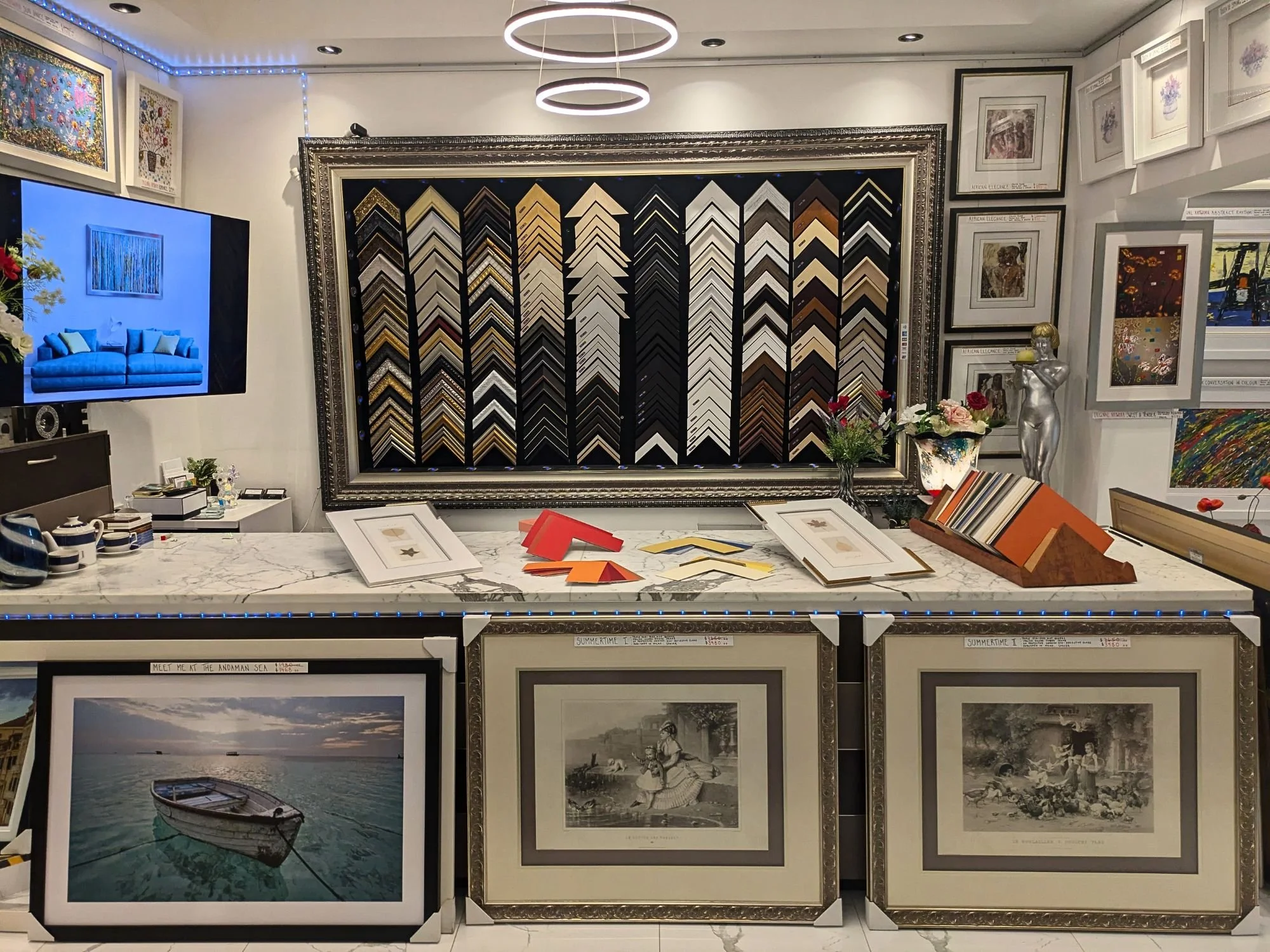 Custom Framing Service by Art Reflection in Sydney's North Shore Mosman.jpg