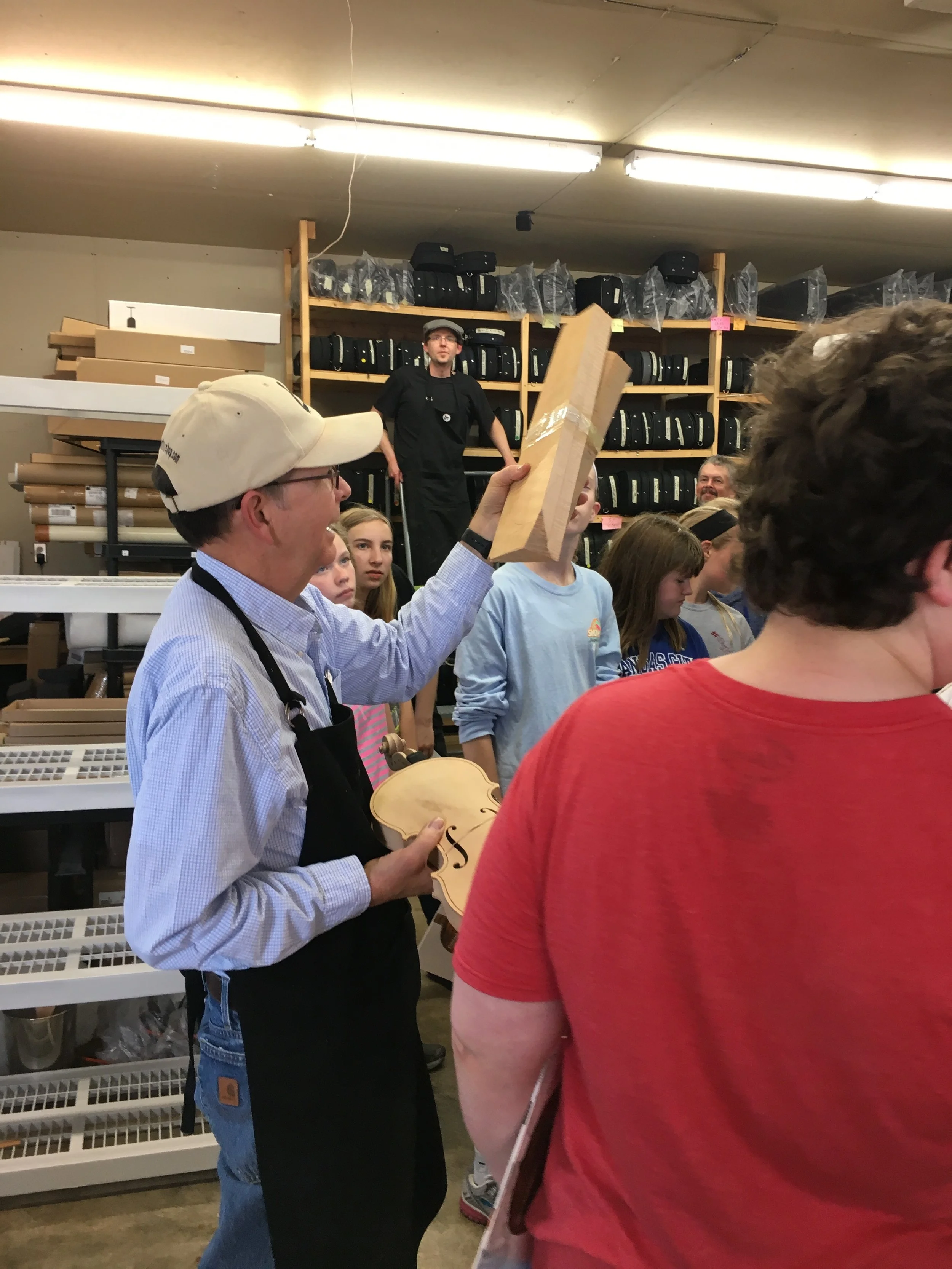 Allen giving a talk to Liberty Students (Copy)