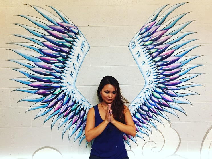 Ly Calm and Royal Blue Purple Angel Wings Mural.PNG