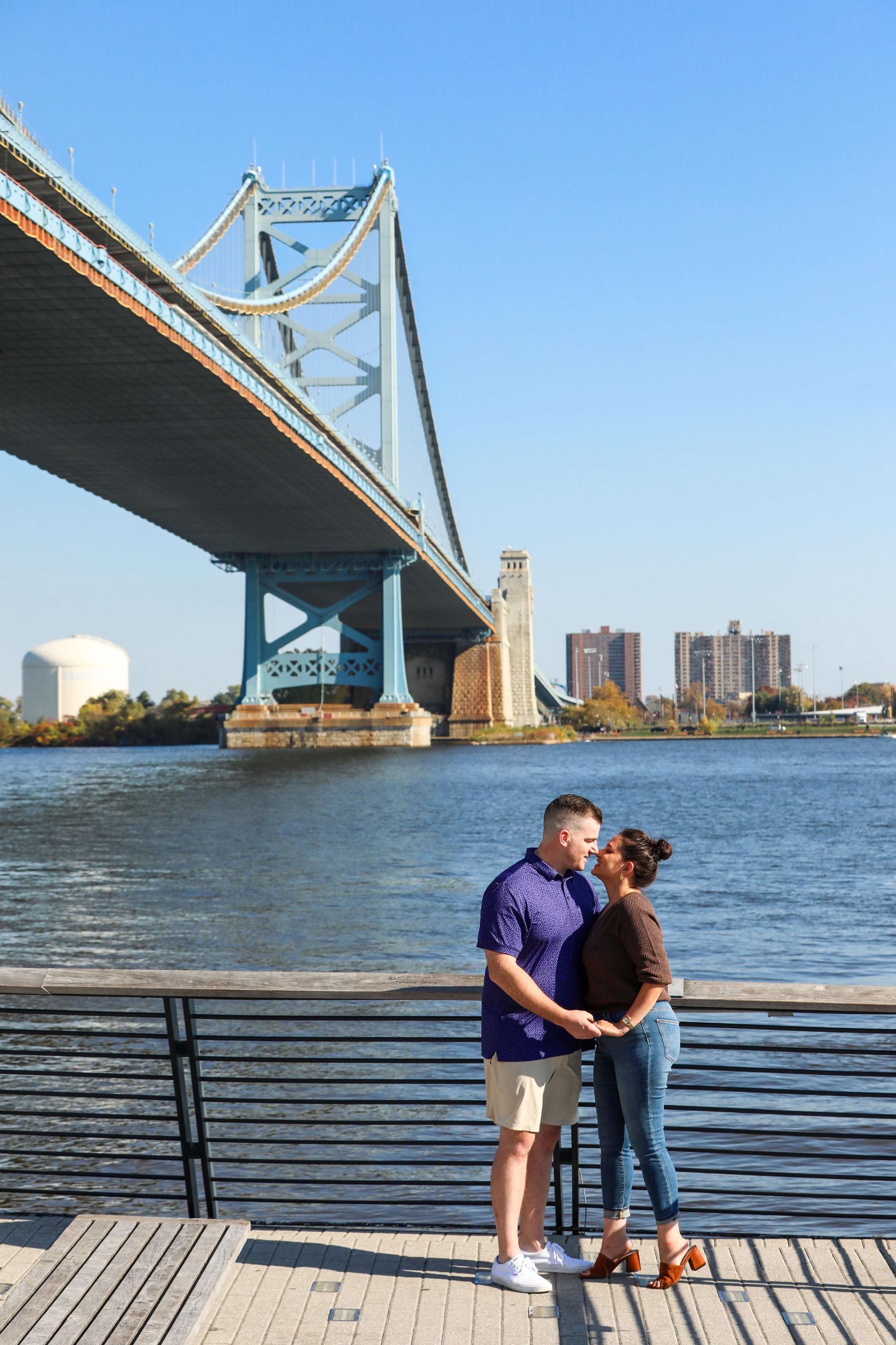 Race Street Pier Philadelphia Surprise Proposal