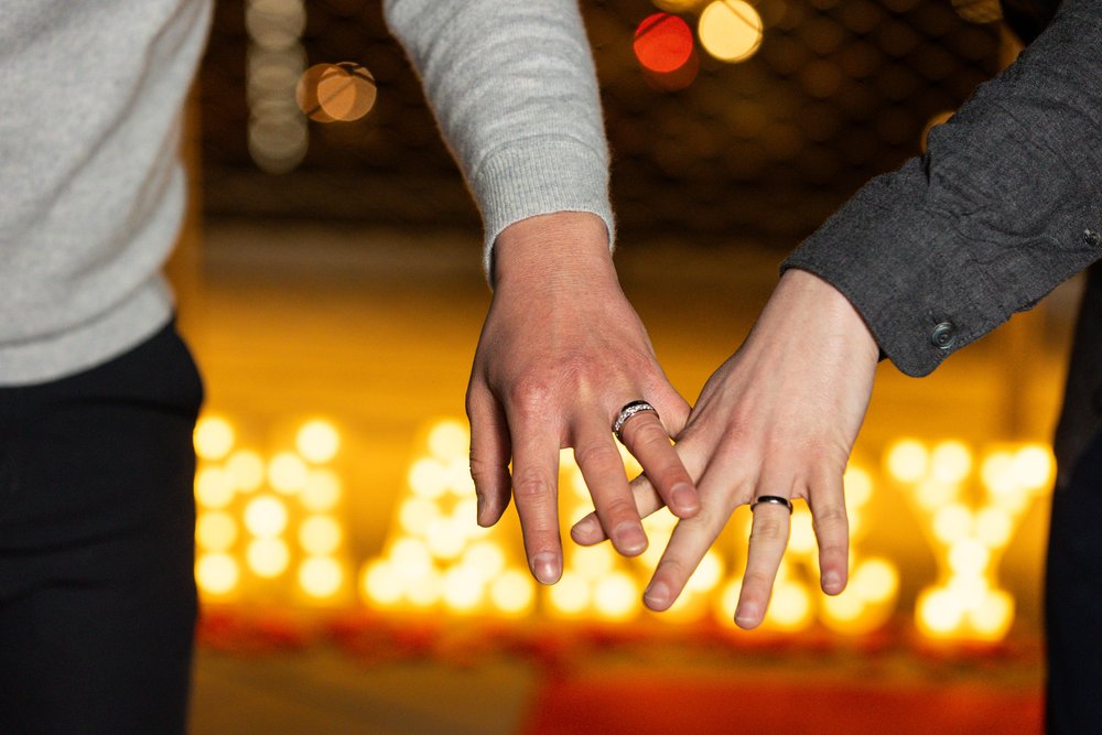 DC Conrad Hotel Rooftop Surprise Proposal