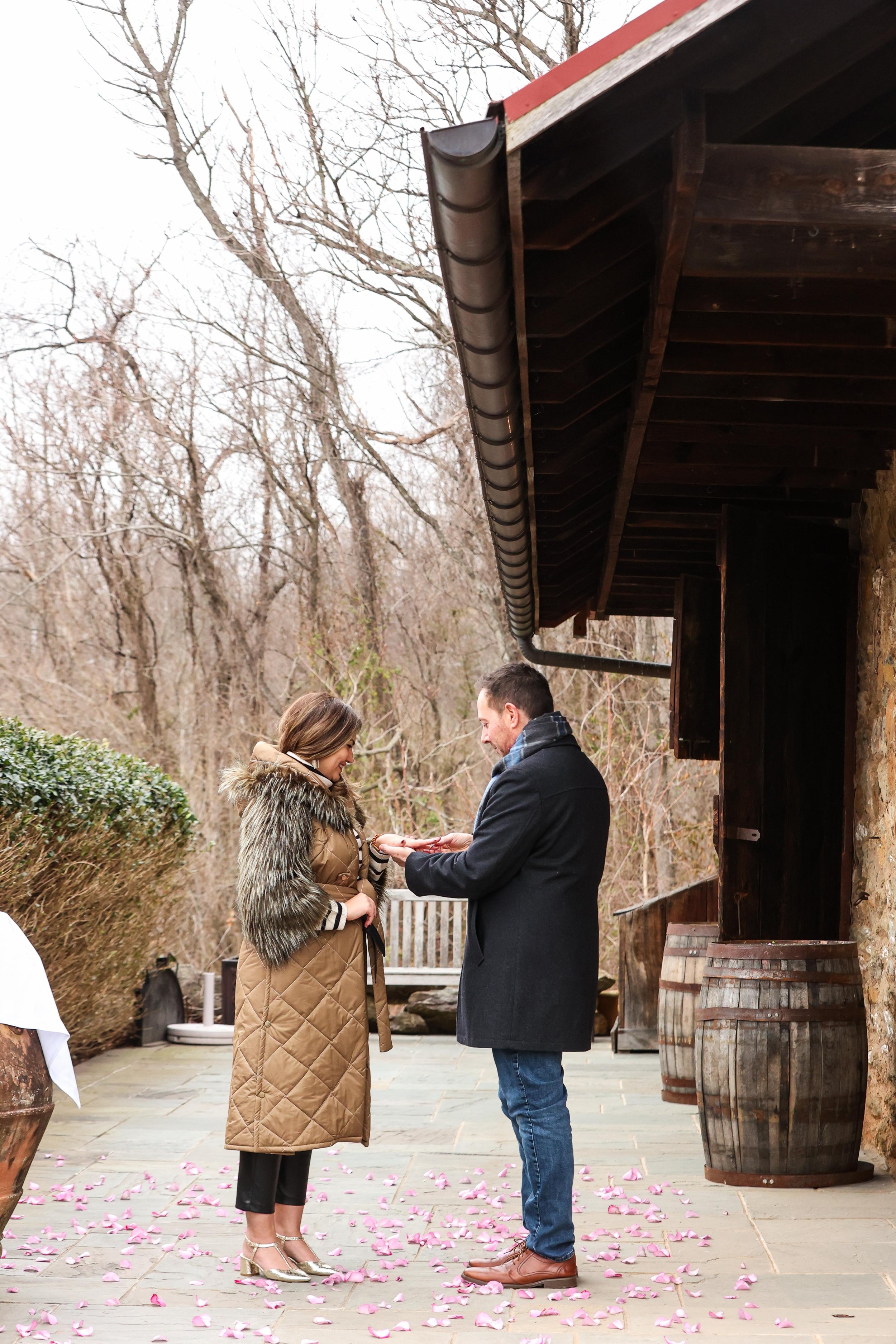 Virginia Surprise Proposal Photographer