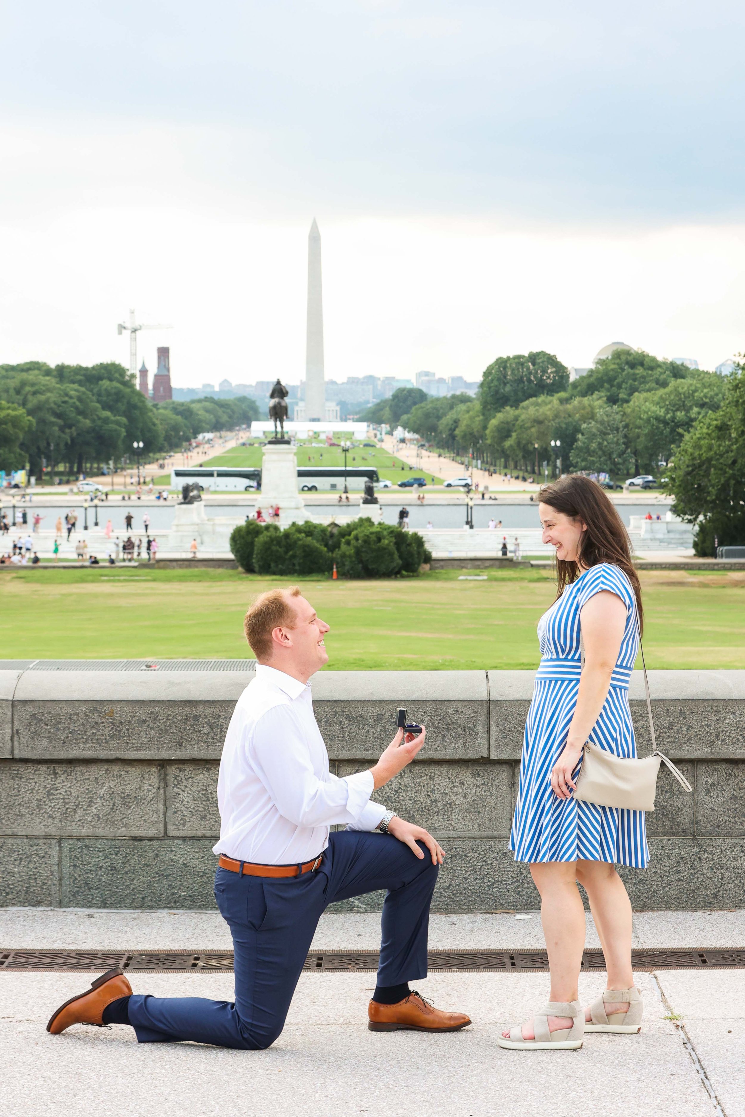 DC Capitol Surprise Proposal with a view of the National Mall