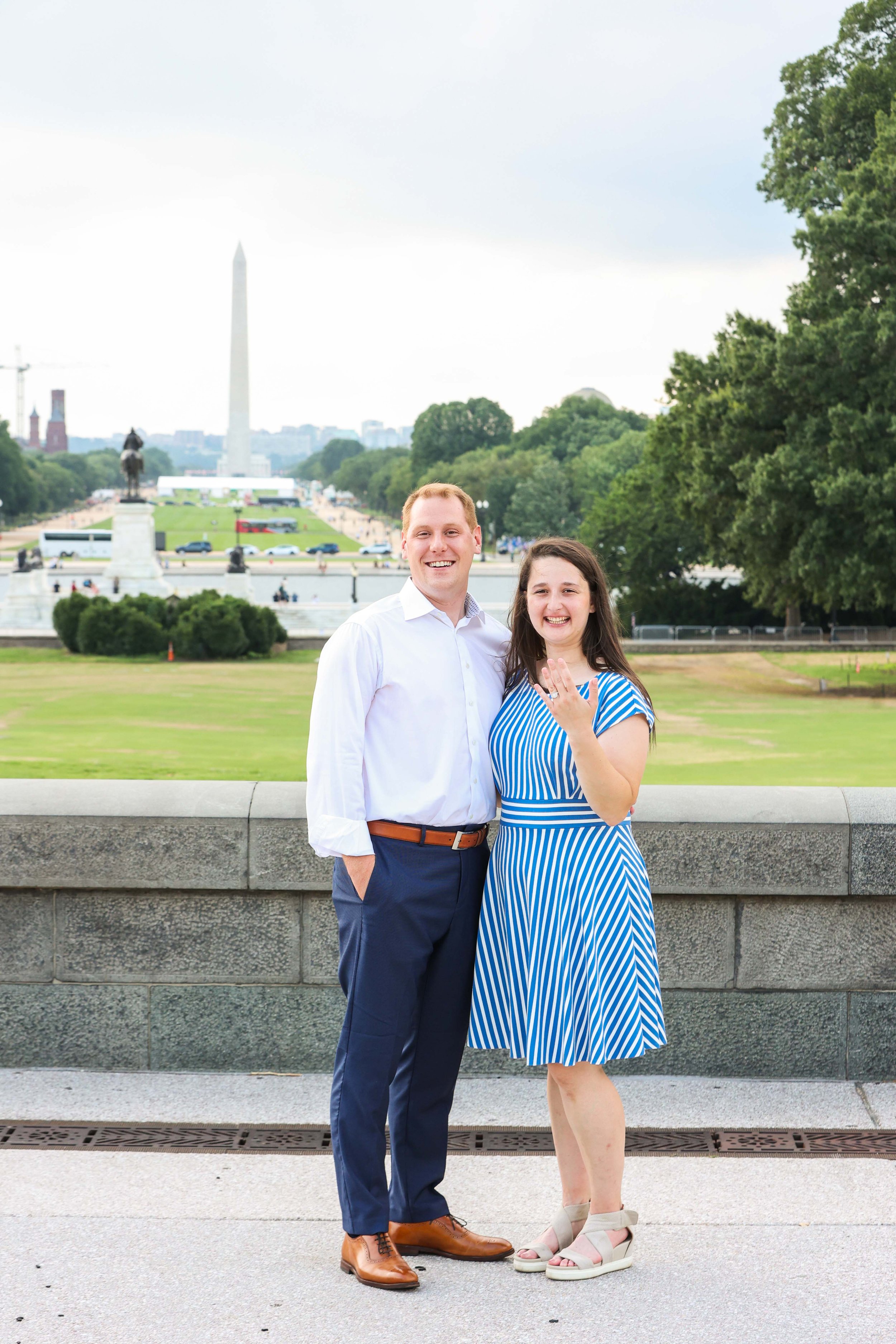 Washington DC Surprise Engagement Photographer