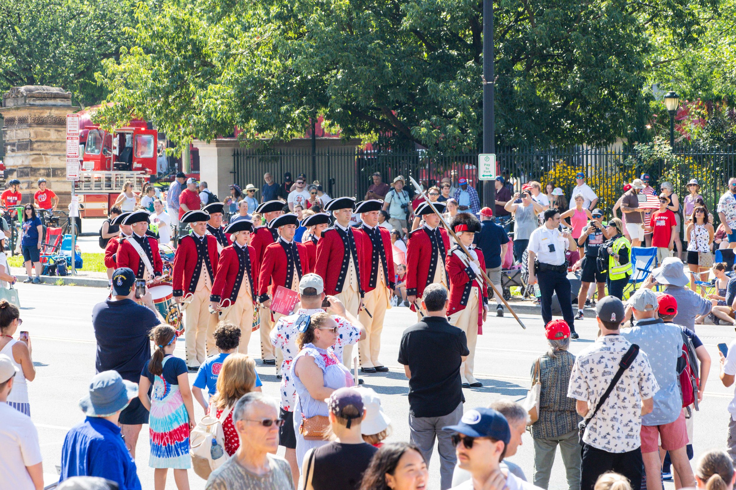 4th of July Event at the National Archives in Washington DC