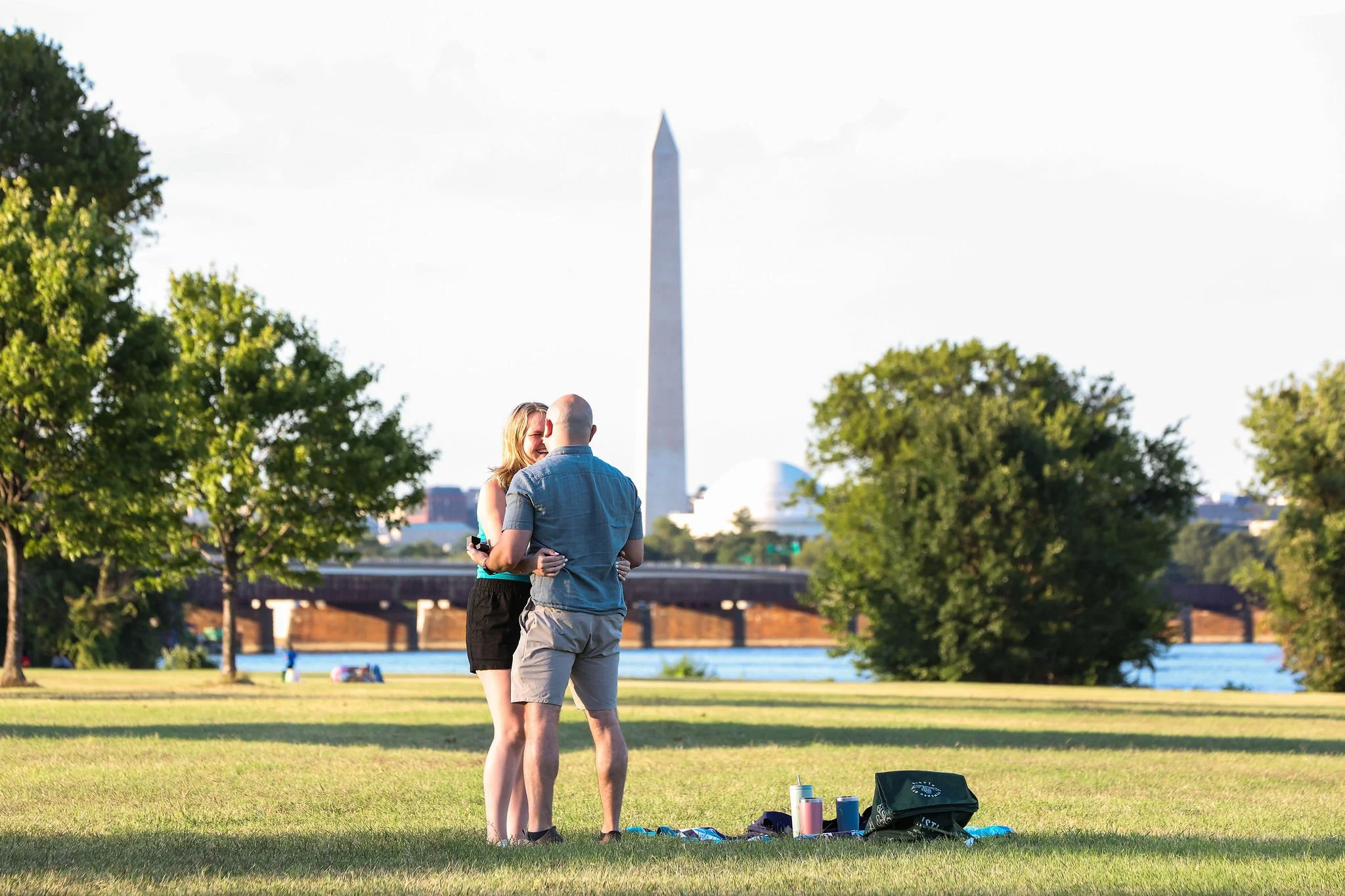 Surprise Proposal at Gravelly Point