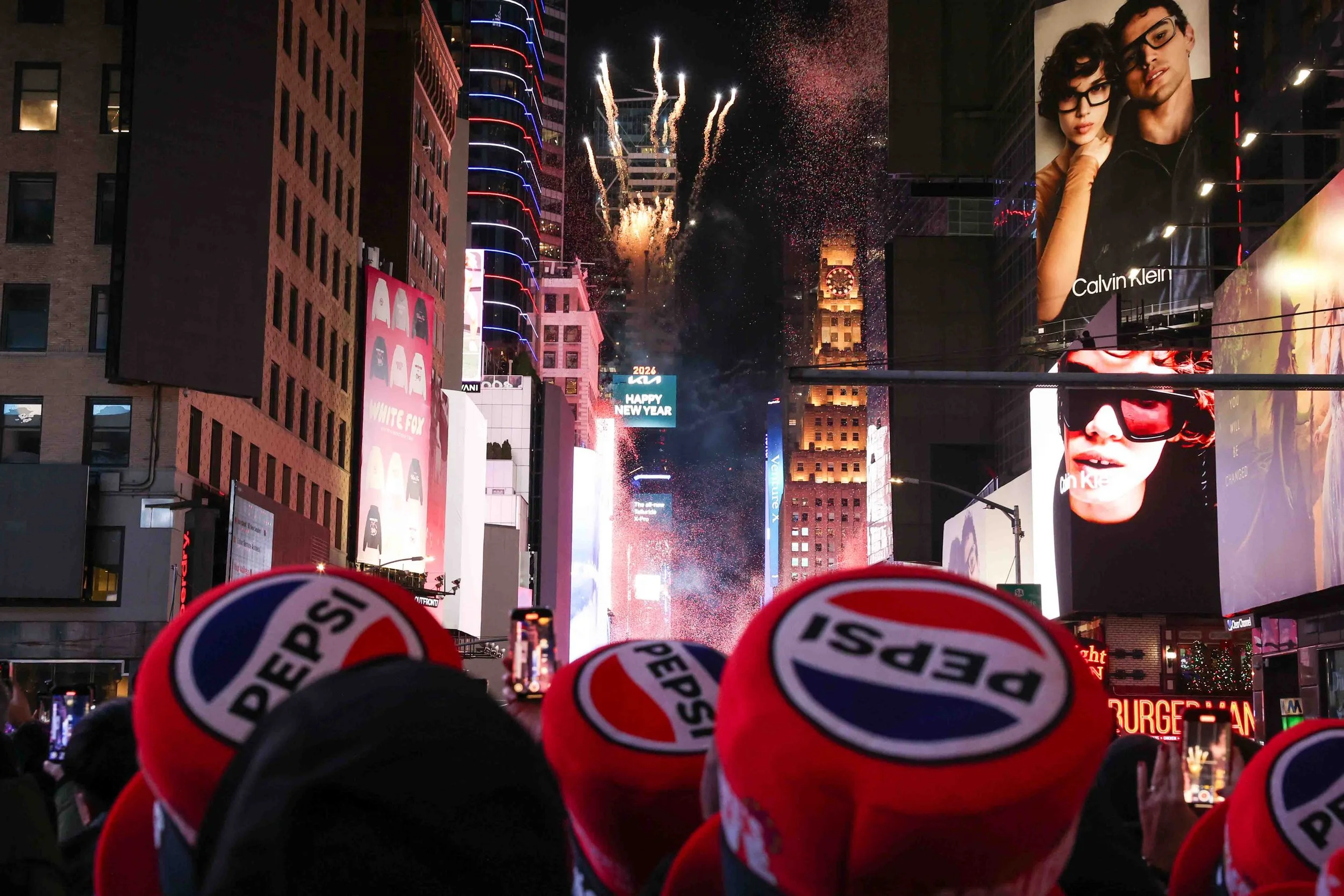 Event in Times Square on New Years Eve | NYC Event Photographer