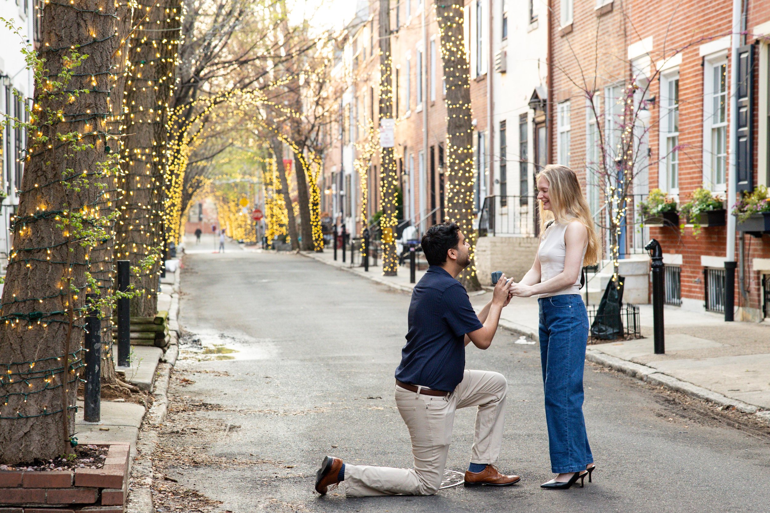 Philly Surprise Proposal on Addison Street