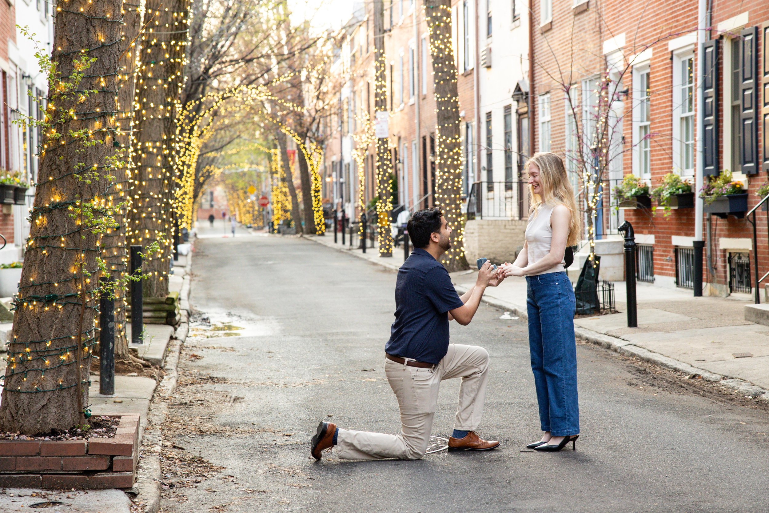 Philly Surprise Proposal Photographer
