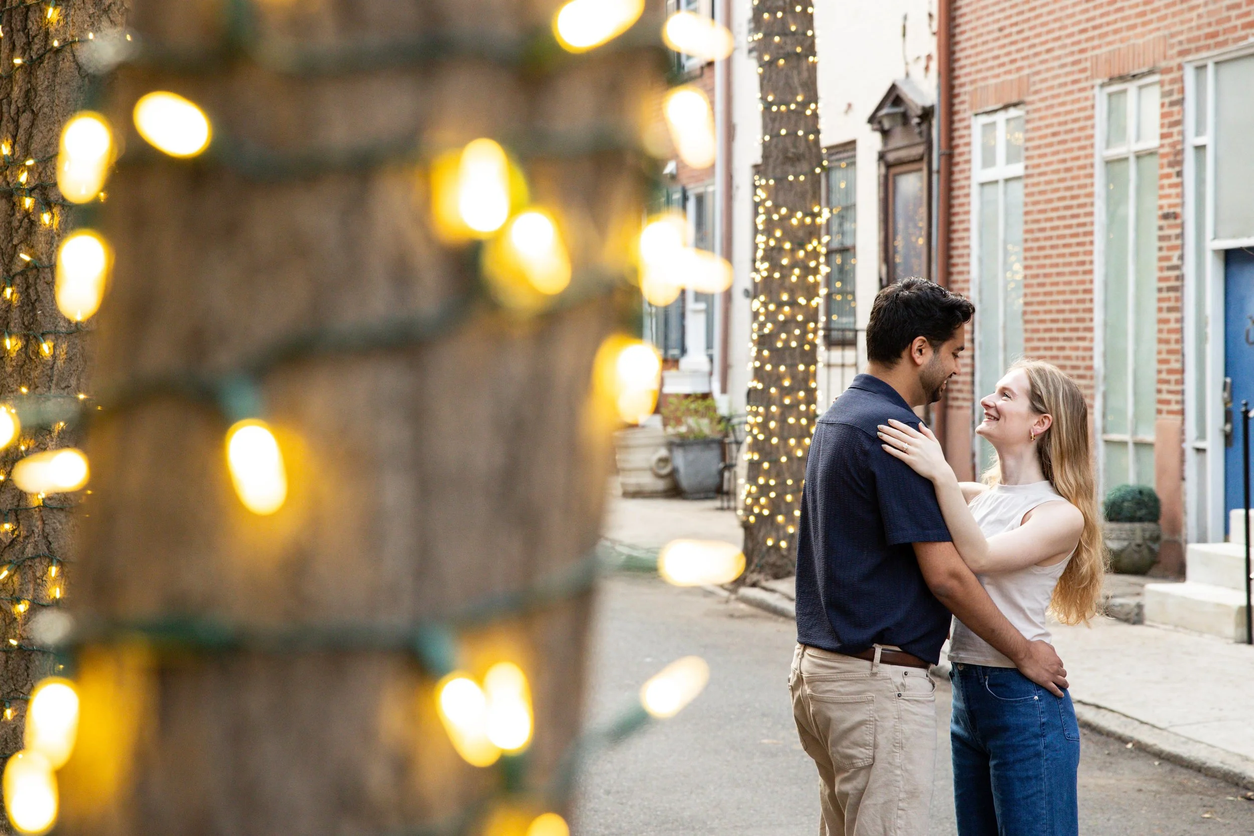 Addison Street Engagement Photos