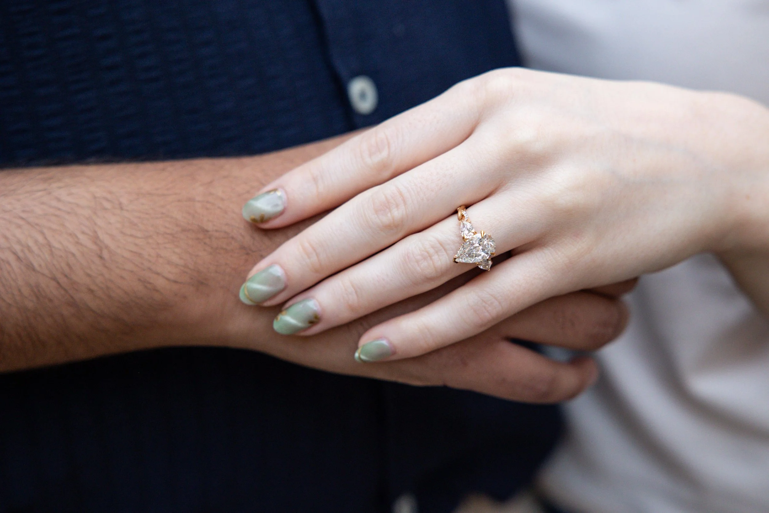 Addison Street Engagement Photos