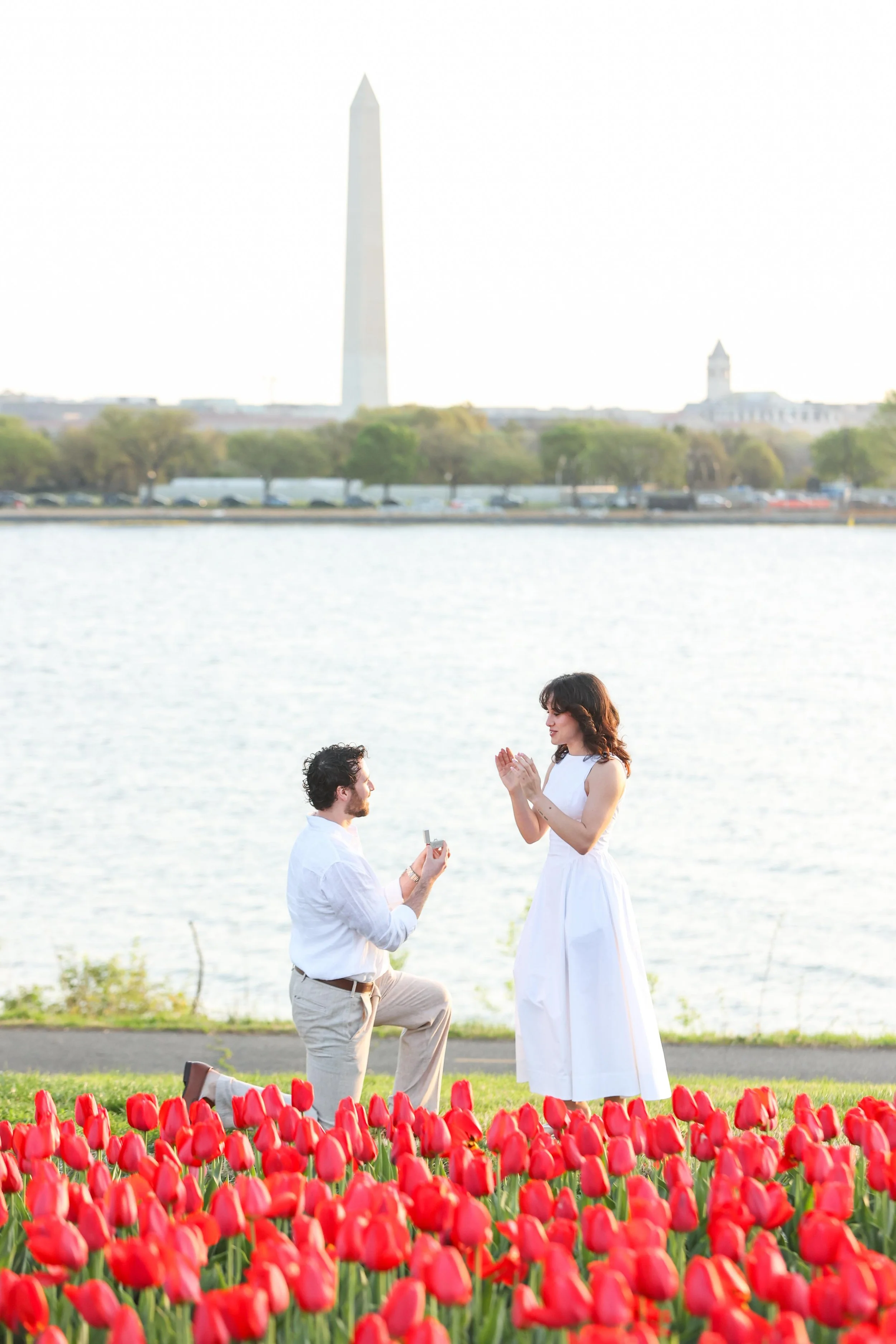 Arlington Navy Merchant Memorial Surprise Proposal