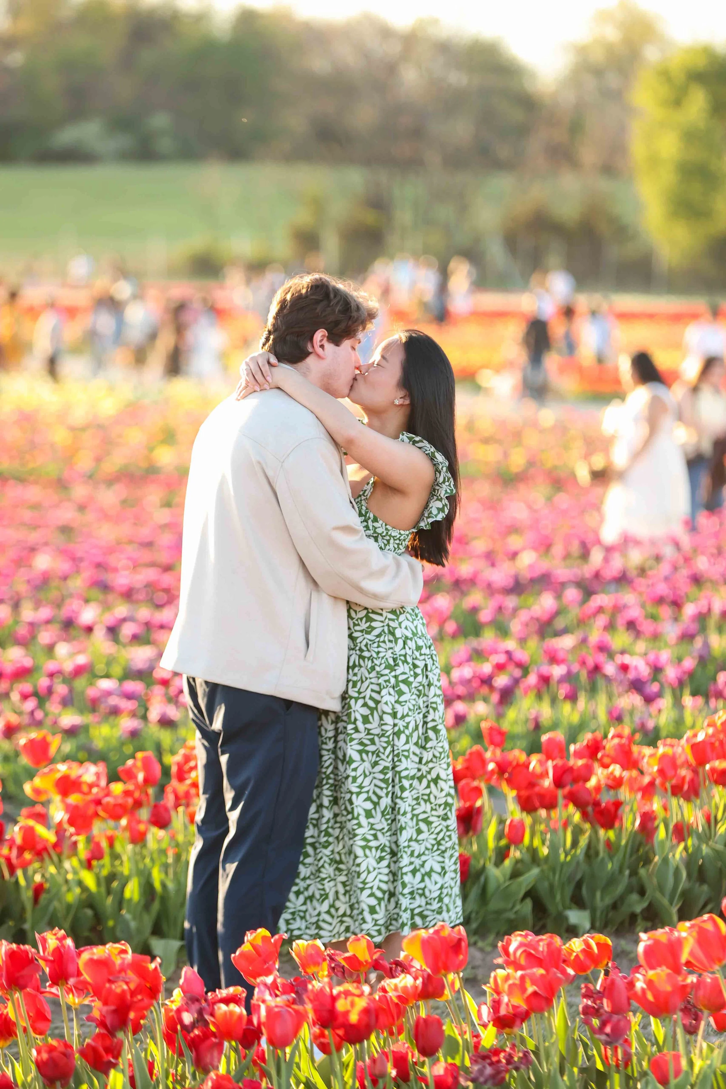 Virginia Tulip Surprise Proposal