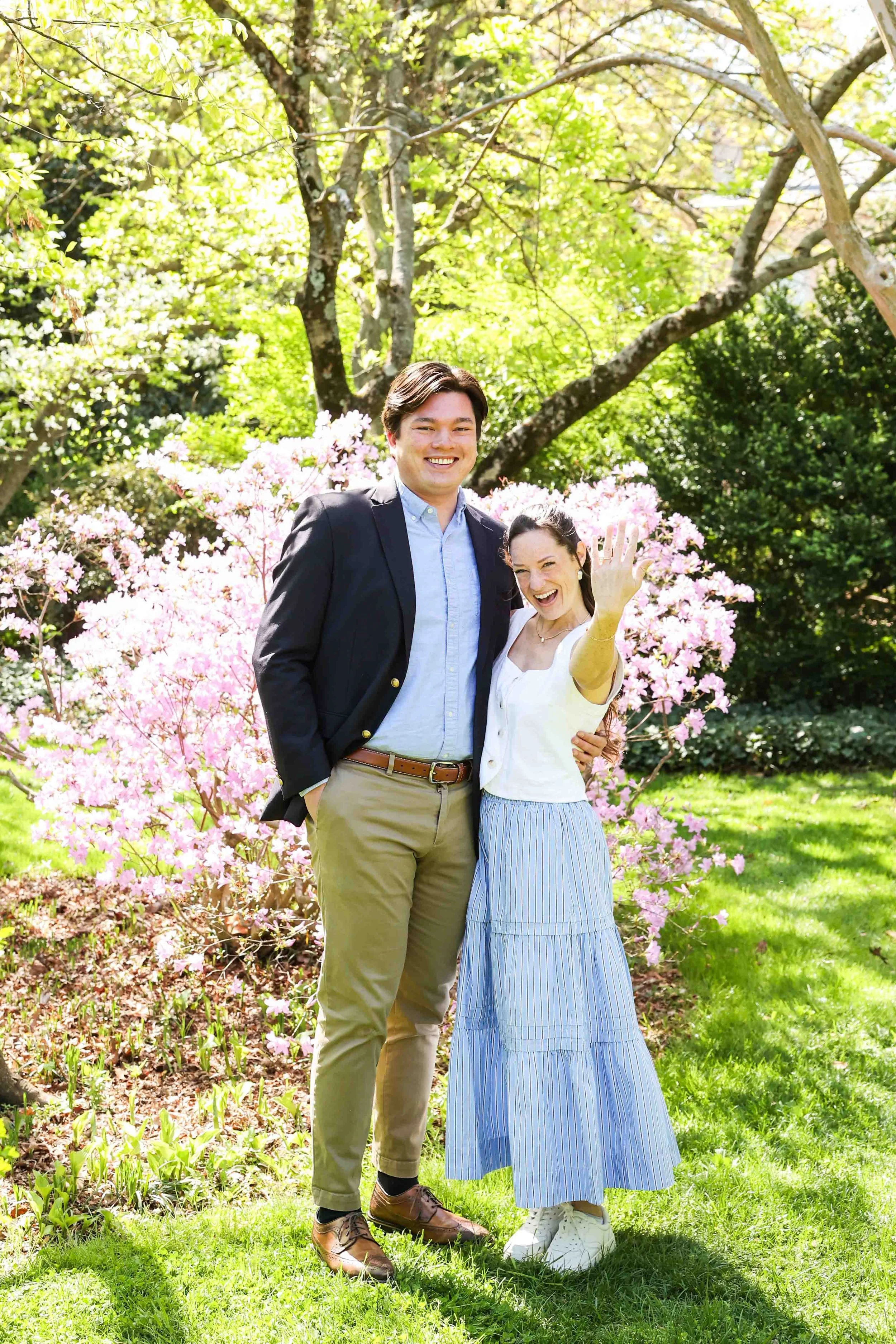 Tudor Place Surprise Proposal