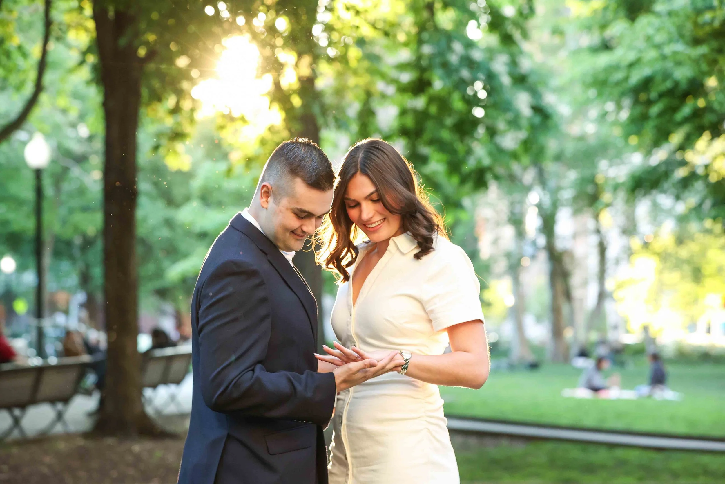 Philly Rittenhouse Proposal Photographer