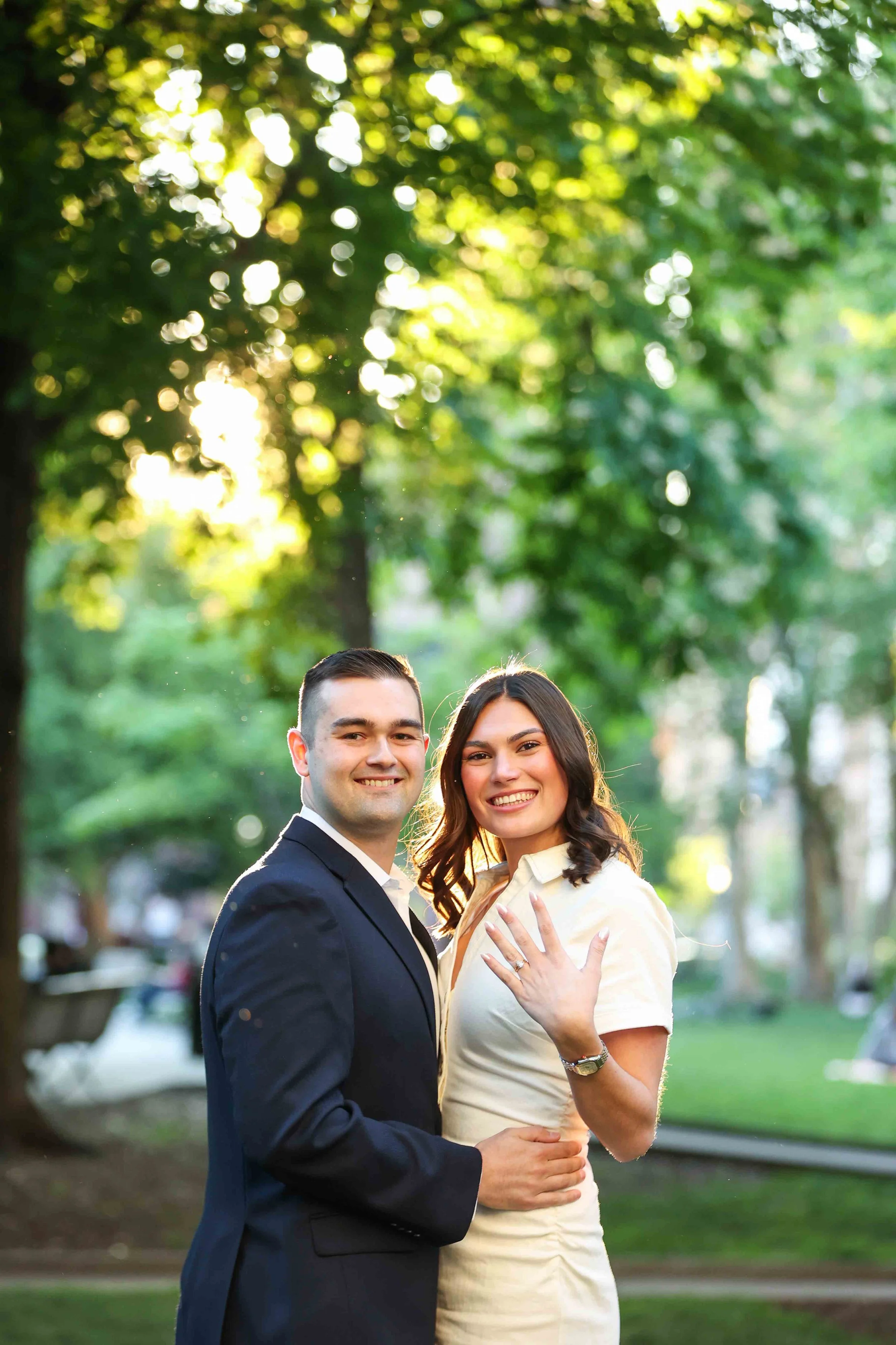 Rittenhouse Engagement Photos Philly