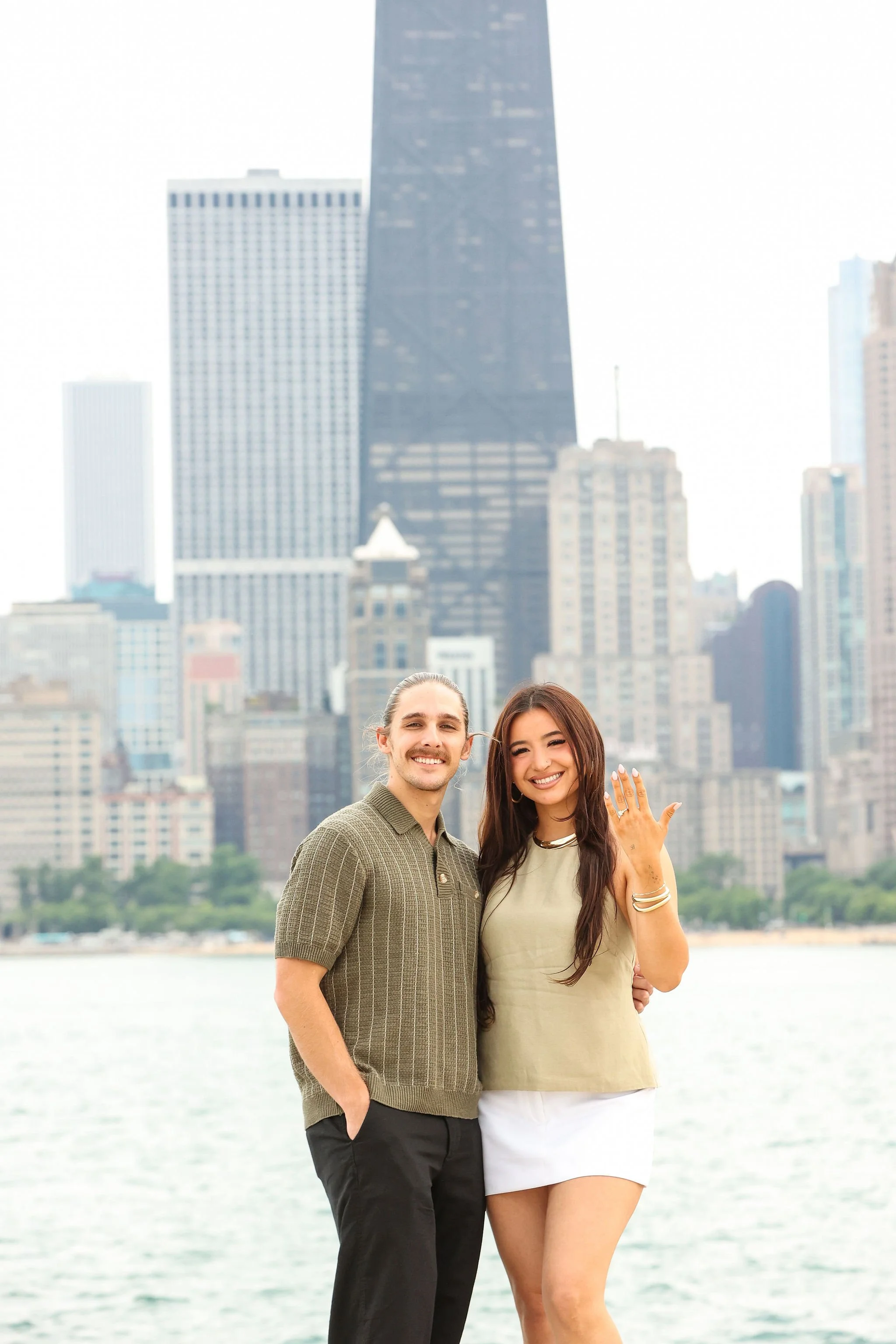 Downtown Chicago Proposal Photographer