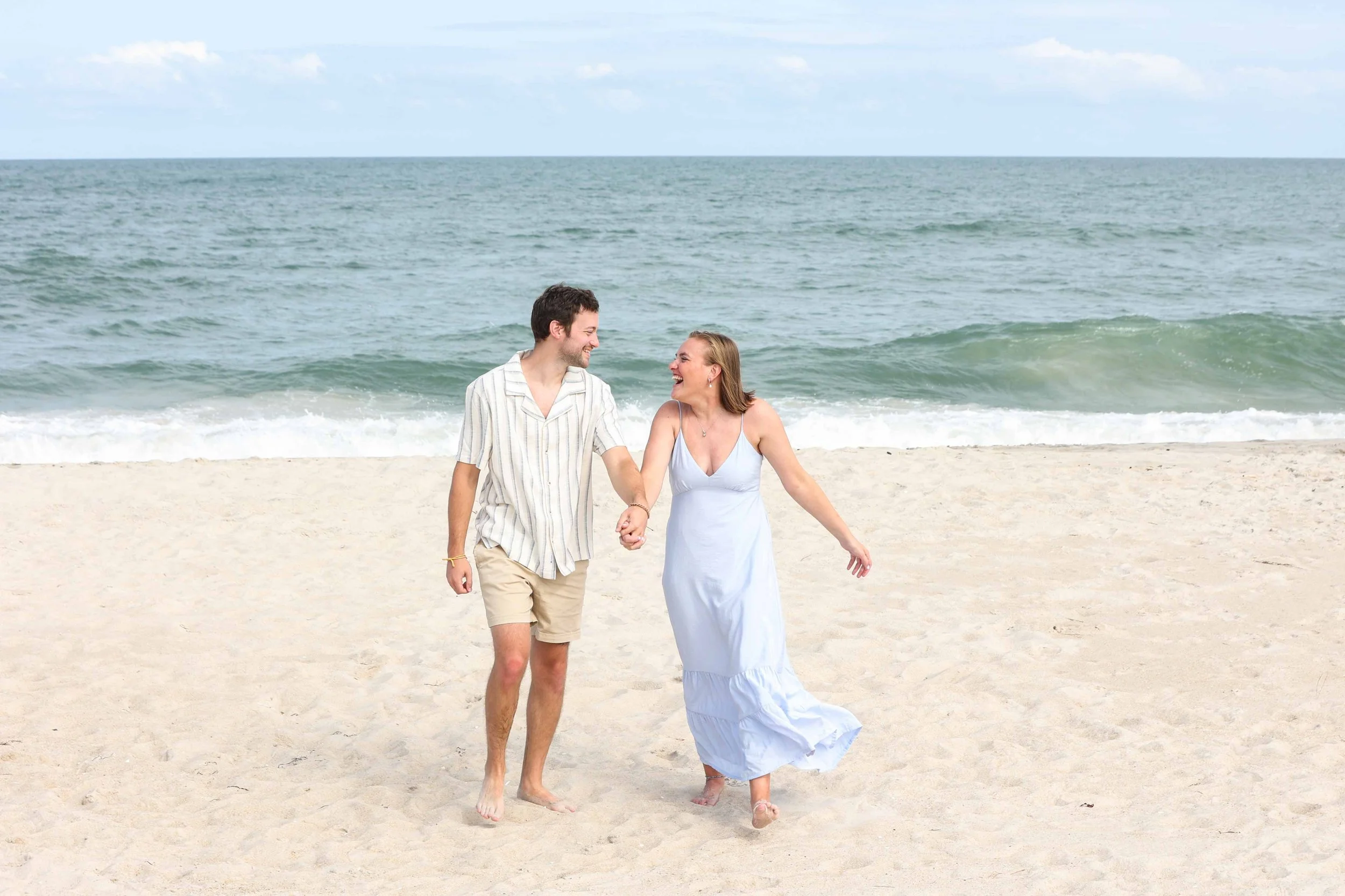 Maryland Beach Surprise Proposal Photographer