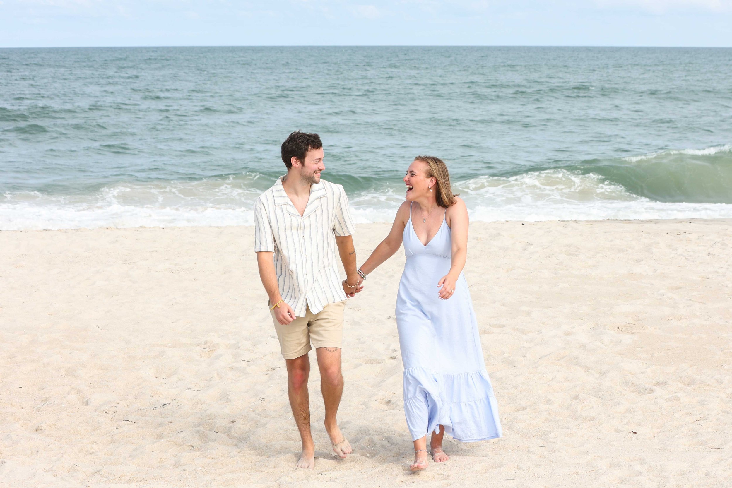 Maryland Beach Surprise Proposal Photographer