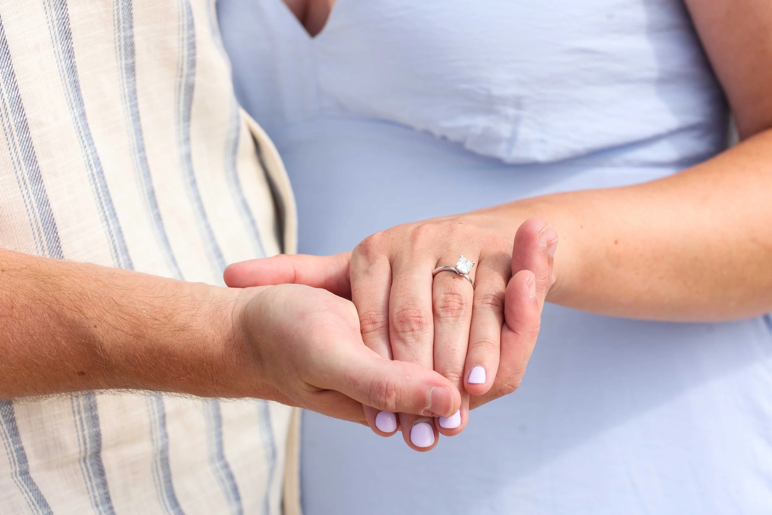 Maryland Beach Surprise Proposal Photographer