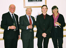 James Ranger, Sir Peter Wright, Liam Scarlett and Lady MacMillan