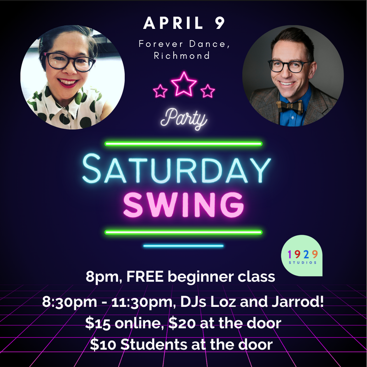 Saturday Swing 9 APRIL 2022