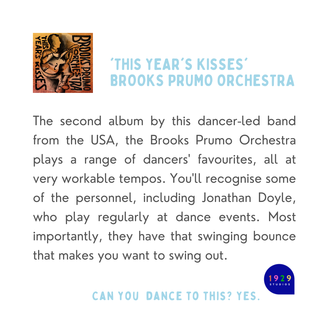 review of This Year's Kisses by Brooks Prumo Orchestra