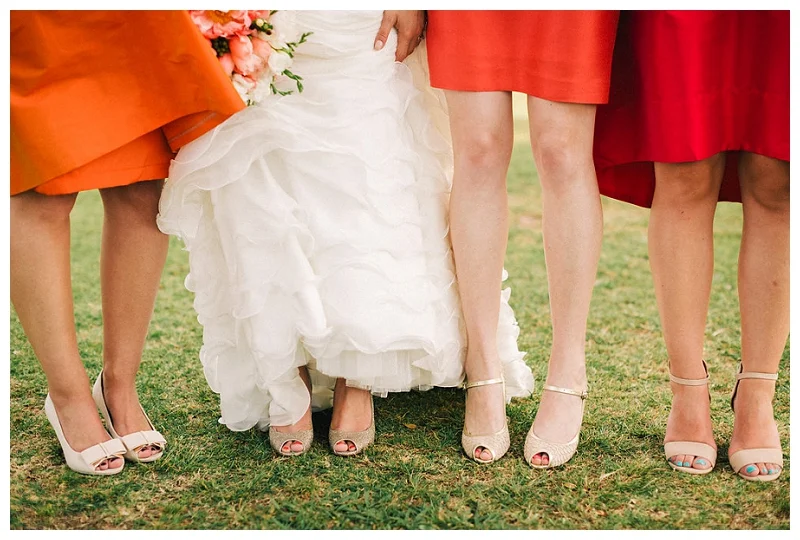 Nine West Wedding Shoes | Palm beach wedding | photographer: Studio Something